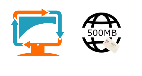 Display License w/500MB Storage